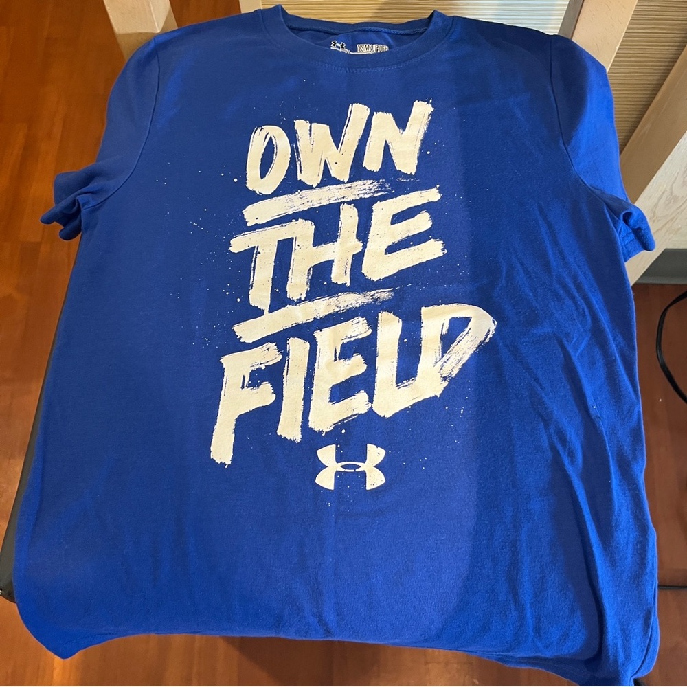 Under Armour Blue Graphic Tee